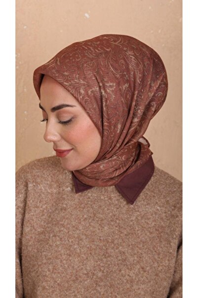 locella Soft Pamuk Eşarp Tarçın