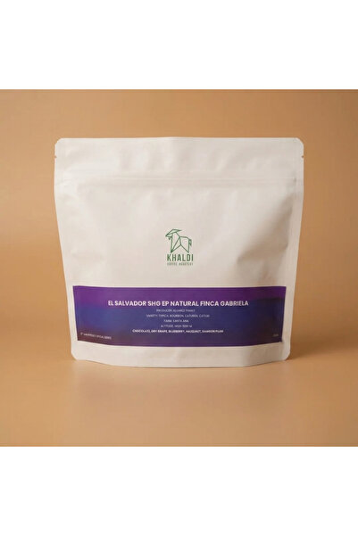 KHALDİ COFFEE El Salvador SHG EP Natural Finca Gabriela