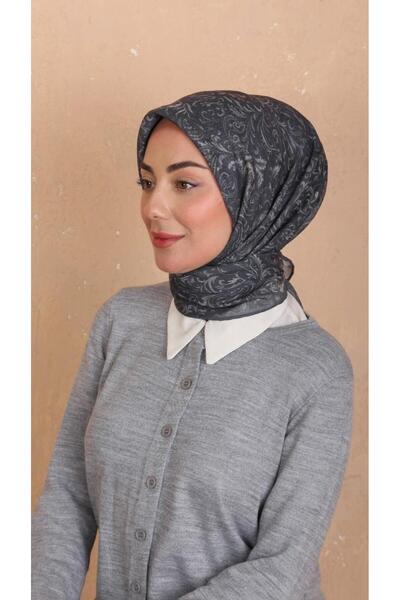 locella Soft Pamuk Eşarp Gri