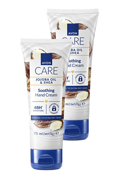 AVON Care Jojoba Yağı ve Shea İçeren El Kremi 75ml İkili Paket