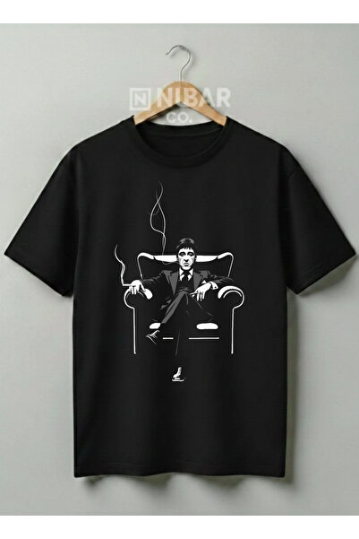 Grafftee Clothing تي شيرت للجنسين مطبوع عليه شخصية سكارفيس توني مونتانا مصنوع...