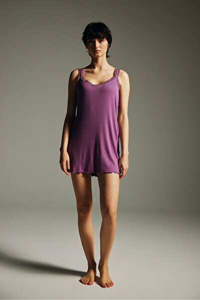 Hays Kadın Dantel Detaylı Gecelik