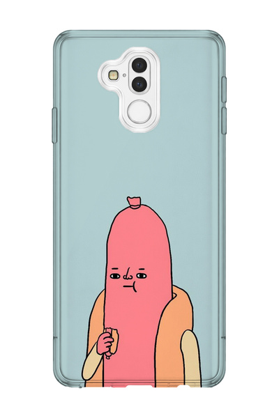 lelia حافظة هاتف شفافة مطبوعة متوافقة مع هاتف هواوي ميت 20 لايت |   مجموعة: M...