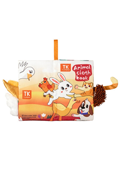 TUMAMA KIDS Carticică Fosnitoare Animale Tumama, pentru Dentiție, +3 Luni