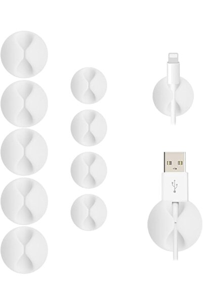 The Bros Cord Organizer, Cable Clips 9 PCS, Cord Holders Cable Organizer, Cab...