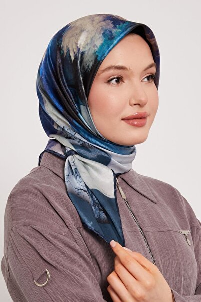 Levidor Eșarfă cu model în degrade de culori, cu cristale strălucitoare