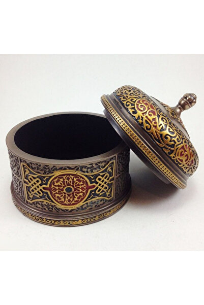 Saatistan Şık İslami Motifli Saklama Kutusu, Evinizde Zarif ve Pratik Kullanım