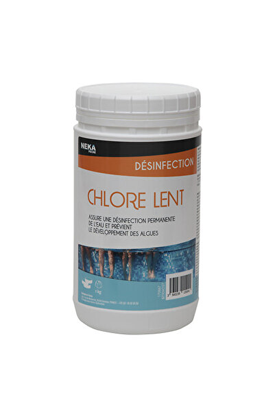 SERSIMO Pool 125g slow chlorine tablets for pools 10–20 m³, compatible with a...