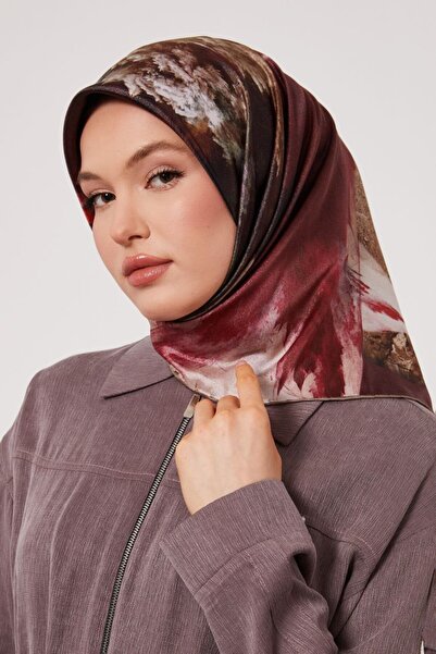 Levidor Batik Color Transition Pattern Sparkling Crystal Scarf