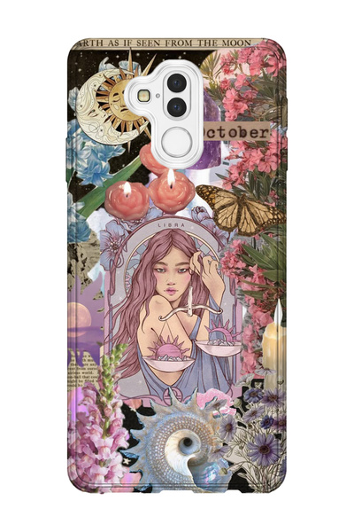 lelia حافظة هاتف شفافة مطبوعة متوافقة مع هاتف هواوي ميت 20 لايت |   مجموعة: ز...