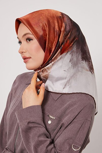 Levidor Batik Color Transition Pattern Sparkling Crystal Scarf