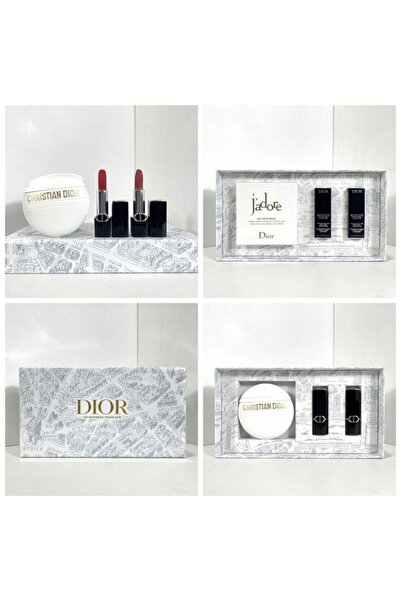 DIOREXA A gift set including J'adore cream and a mini lipstick.