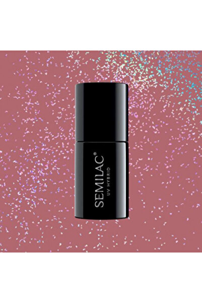 Semilac 321 Caramel cu praf strălucitor