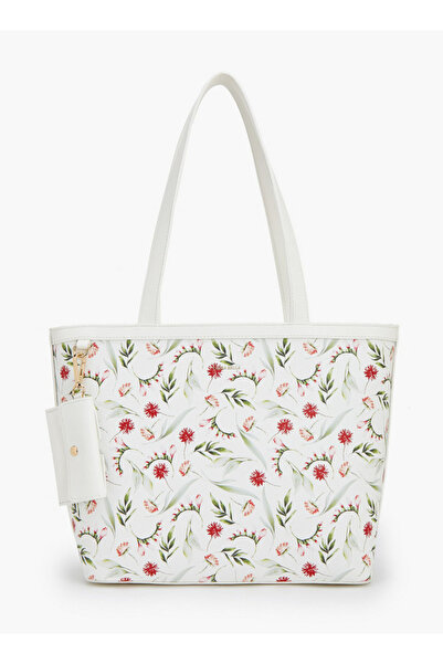Flora Bella by Shoexpress حقيبة مطبوعة بمقبض مزدوج
