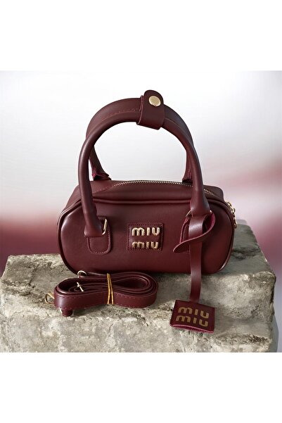 Gözde Mağazacılık Arma Detail Snap Fastener Baguette Women's Hand Shoulder Bag