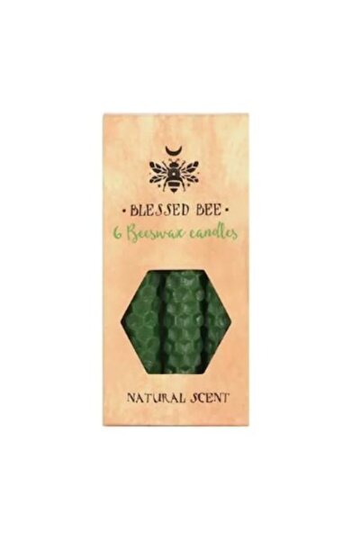 OEM Set de 6 lumânări magice din ceară de albine „verzi”
