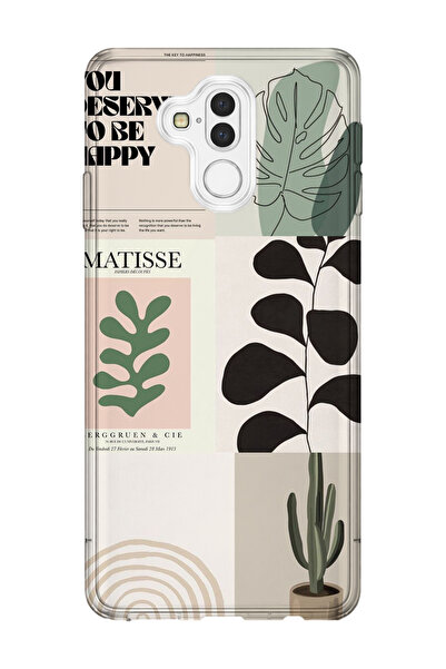 lelia حافظة هاتف شفافة مطبوعة متوافقة مع هاتف هواوي ميت 20 لايت |   مجموعة On...