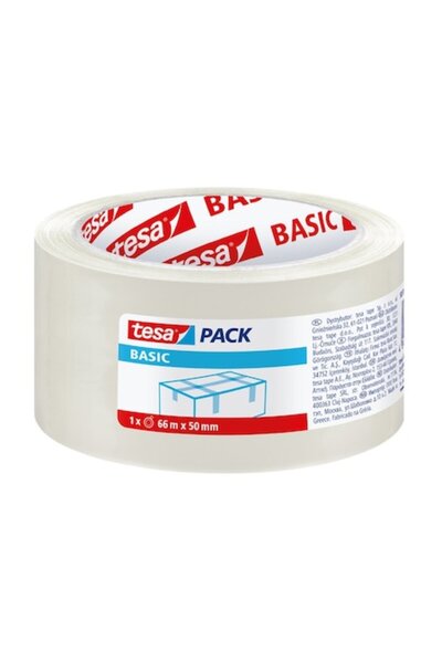 Tesa Adhesive packaging tape 66 mm x 50 m, Sheer