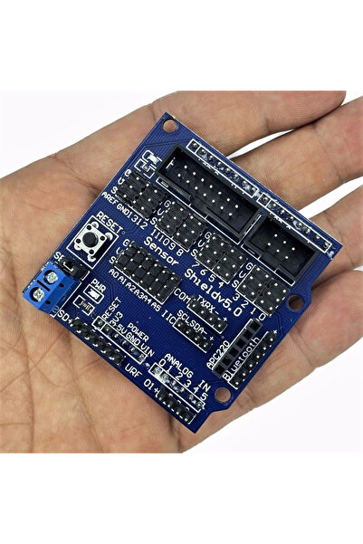 Voltaj Arduino Uno R3 Sensor Shield V5.0 Genişletme Kartı