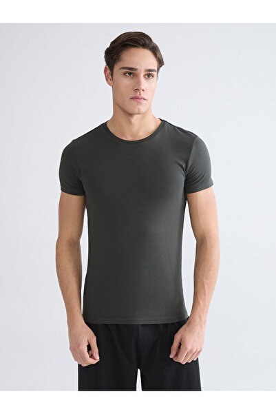 LC Waikiki Peak New Season Crew Neck Short Sleeve Men's Undershirt