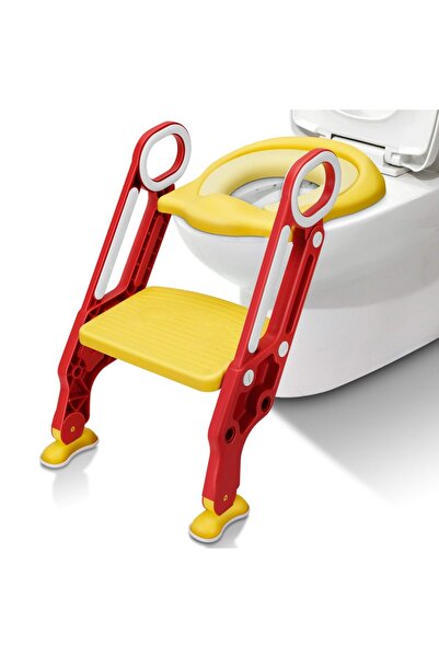 Little Mom Stair Potty Red/Yellow