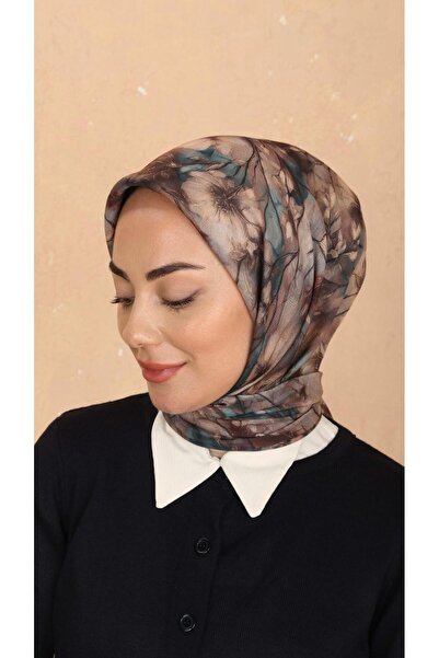 locella Soft Pamuk Eşarp Kahve