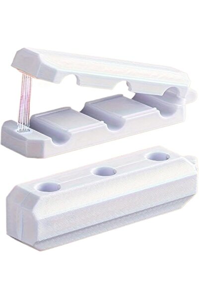 The Bros مشبك كابل مغناطيسي، حامل لاصق متعدد الوظائف قابل للإزالة بثلاثة ثقوب...