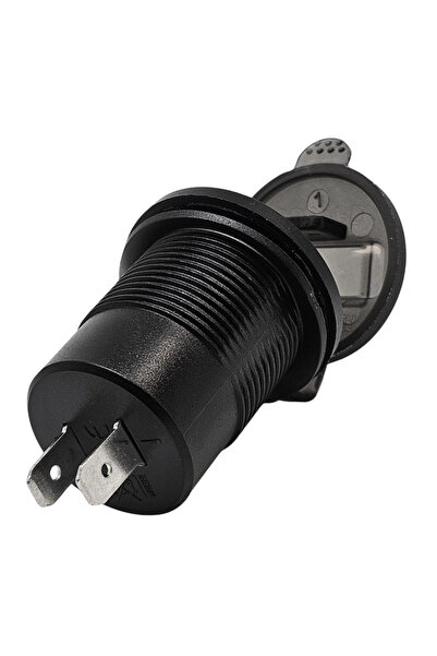 Genel Markalar IC-266D-6 Pano Tip Voltmetreli 2'li Usb 3.0 + Type-C Butonlu
