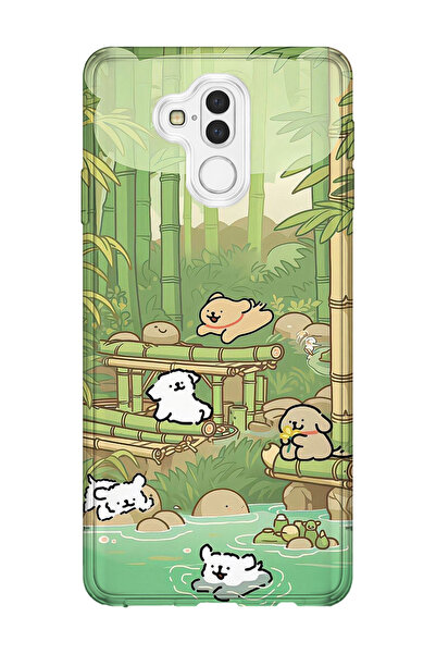 lelia حافظة هاتف شفافة مطبوعة متوافقة مع هاتف هواوي ميت 20 لايت |   مجموعة: ح...