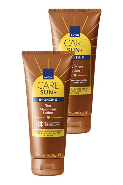 AVON Care SUN+ BRONZING Bronzlaştırıcı Losyon 200 Ml. İkili Paket