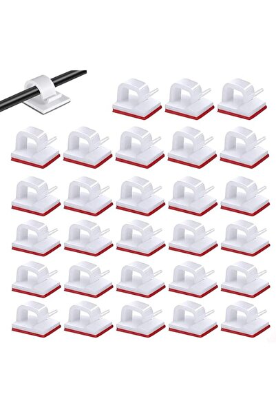 The Bros 100 Pcs Adhesive Cable Clips, Wire Holder Organizer, Cable Organizer...