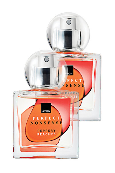 AVON Perfect Nonsense Peppery Peaches Kadın Parfüm Edp 50 Ml. İkili Paket