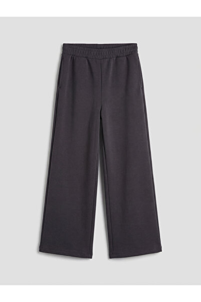 LC Waikiki Anthracite Elastic Waist Modal Blend Women's Sweatpants from Güli̇...