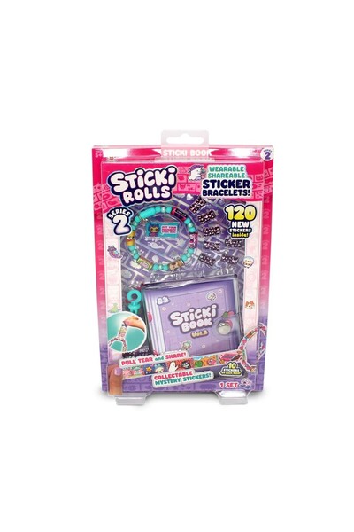 OEM Bratara Sticki Rolls Seria 2 cu 120 Stickere si Album