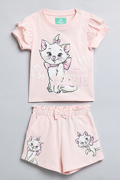 R&B Girl's Brown Marie Print Clothing Set