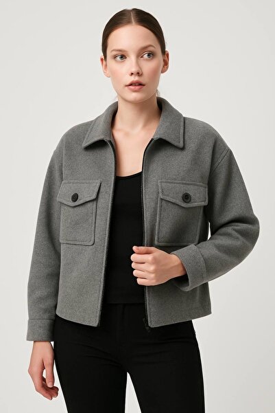 Eces moda kaşe ceket