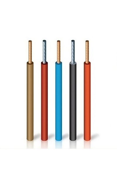 Voltaj SİAF 2.5 mm² Isıya Dayanıklı Silikon Bakır Çok Telli Tek Damarlı Kablo...