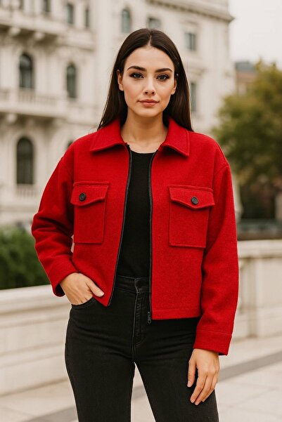 Eces moda kaşe ceket