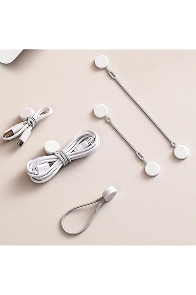 The Bros عبوتان من أربطة الكابلات المغناطيسية - منظمات سيليكون مانعة للتشابك ...