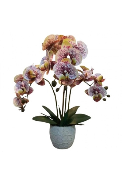 Noname Orhidee artificiala pestritata in ghiveci 48 cm Peva