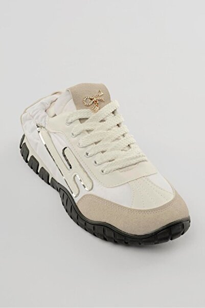 Zerenyus Γυναικεία αθλητικά παπούτσια Zephy Premium με ελαστική πλάτη, λευκό ...