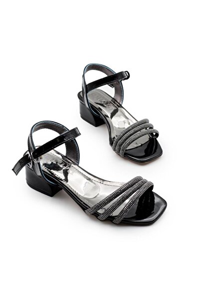 Milano Stylish Comfortable Stone-Heeled Shoes