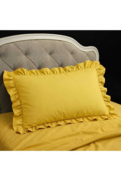 Lavin 100% Cotton Ruffled Single Duvet Cover Set