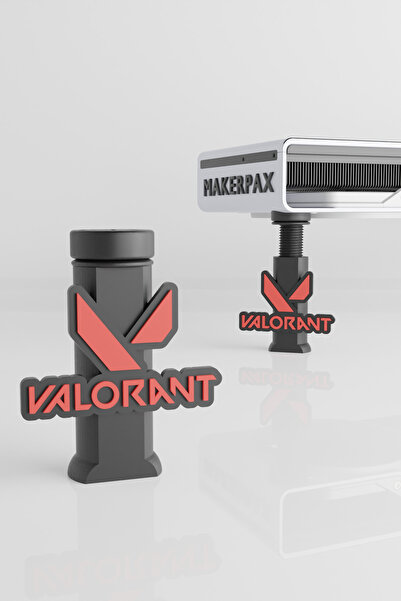 Makerpax Valorant Ayarlanabilir Ekran Kartı Tutucu - Ekran Kartı Destek Aparatı