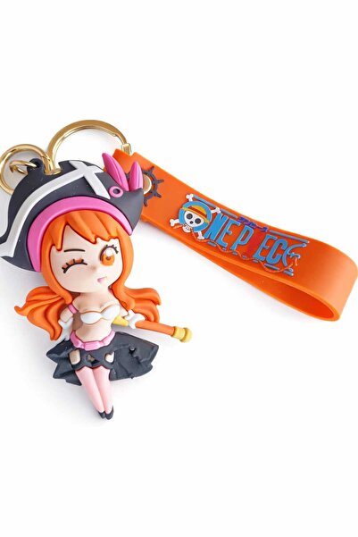 KAYLANIN DÜNYASI Gift One Piece Nami Keychain – Gift for a Friend, Gift for a...