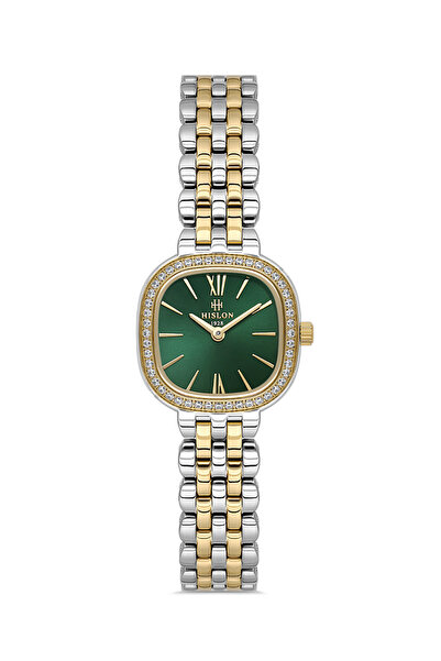 Hislon Ql220T-15Sts Women Wrist Watch and Bracelet