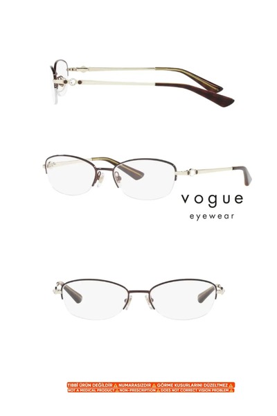 Vogue VO3955-BI 997 49-16 (XS SİZE) + Premium Blue Light Protection (Drive Su...
