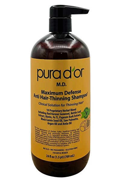 Pura D'or شامبو مضاد للتساقط 709 مل