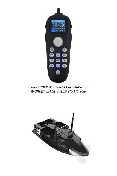 HobbyRcModels Flytec V803 Pro Modeline Uyumlu Balık, Yemleme Botu Kumandası