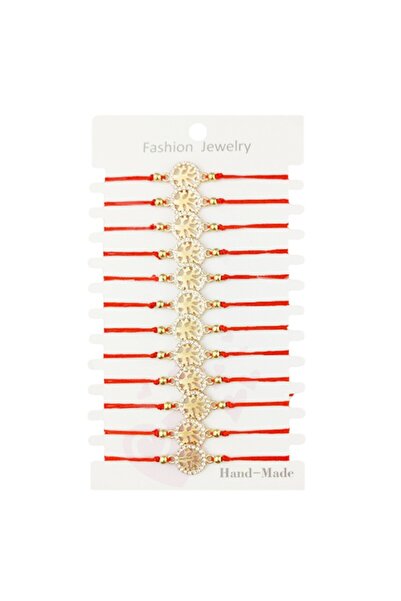 supershop Set of 12 Mărțișor Bracelets - Tree of Life Individually wrapped